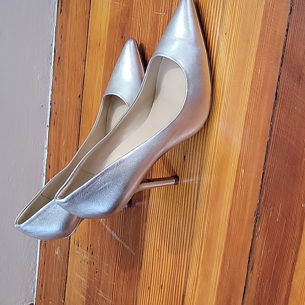 Charles David Silver heels